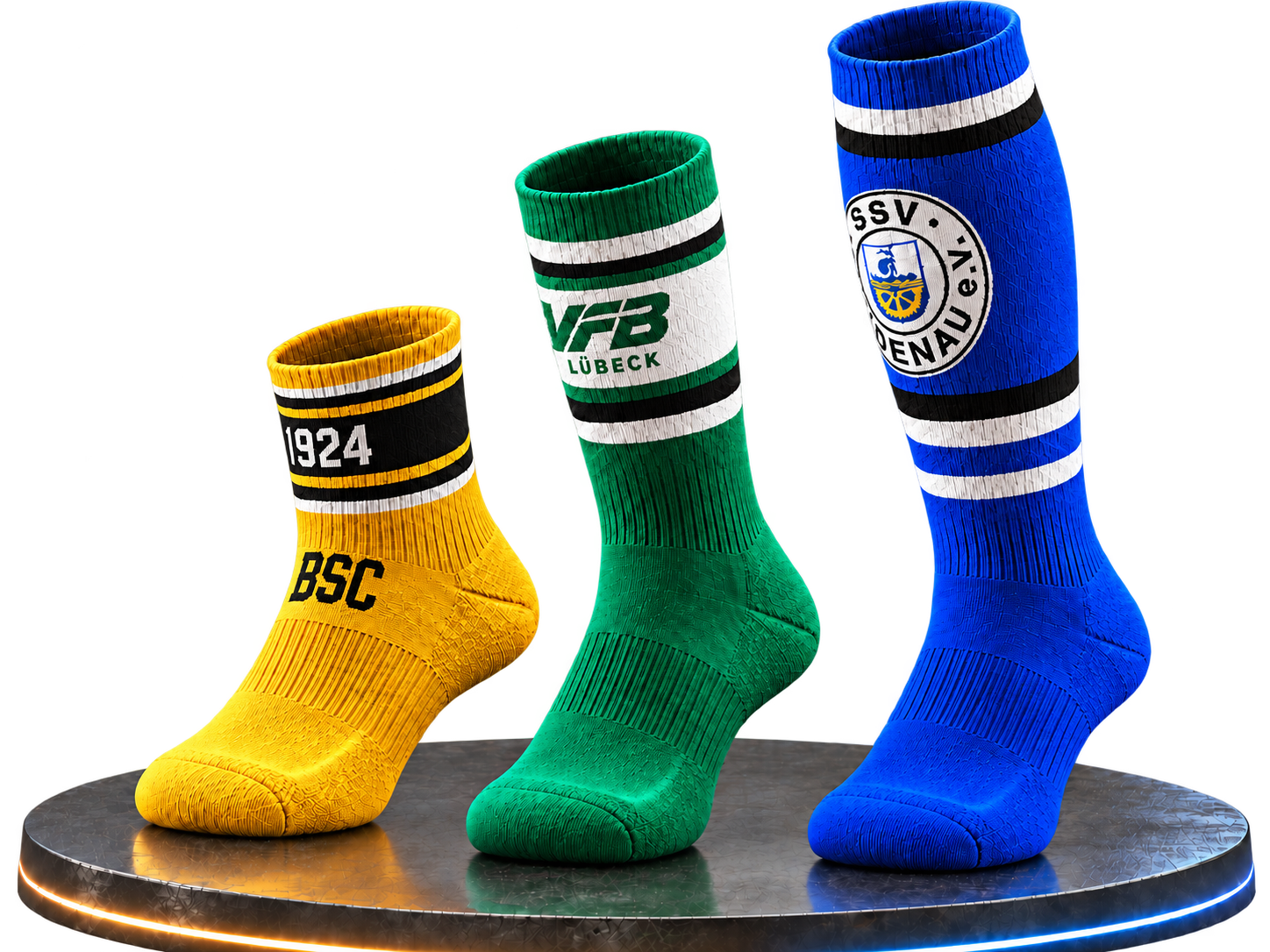 SOCCAS Teamsocken – verschiedene Vereinsdesigns