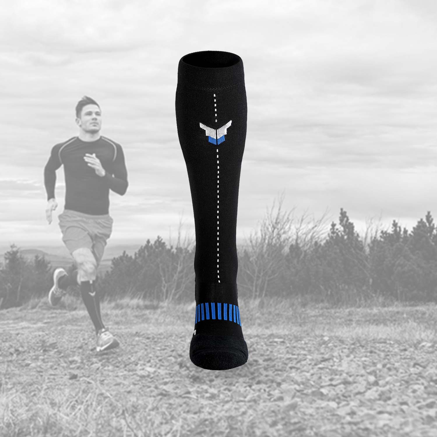 Lange Sportsocken aus Deutschland