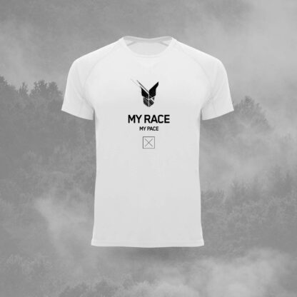 Laufshirt Race weiss