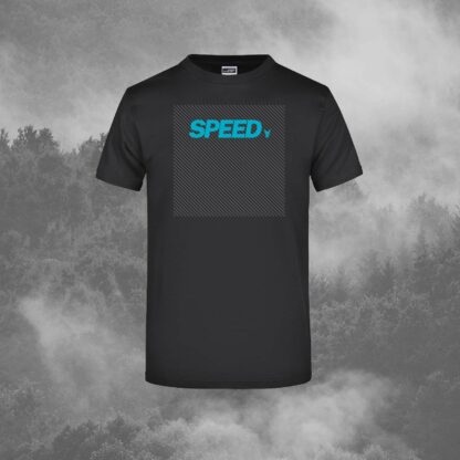 T-Shirt Speed schwarz