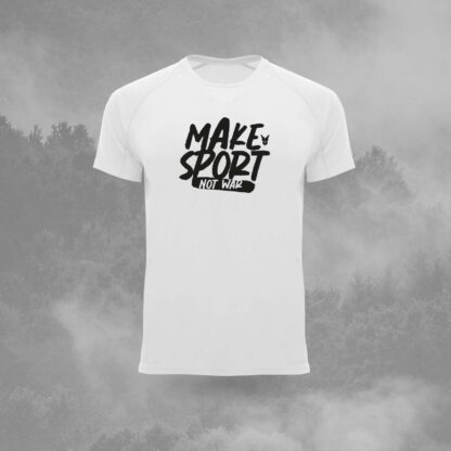 Laufshirt Sport weiss
