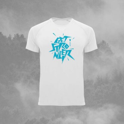 Laufshirt Stronger weiss